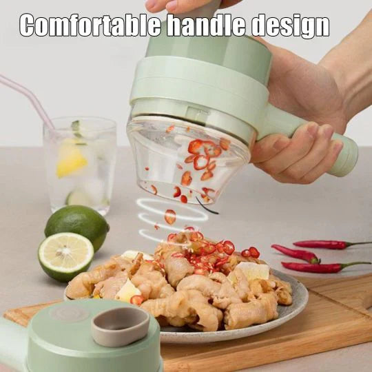 Household Multifunctional Wireless Electric Garlic Masher